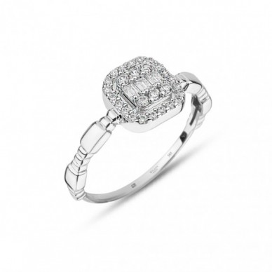 Nilüfer 14K Altın Minimal Yüzük