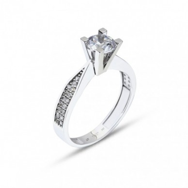 Tektaş 14K Altın Yüzük Işıl Model 3