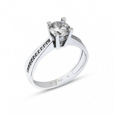 Tektaş 14K Altın Yüzük Işıl Model 5