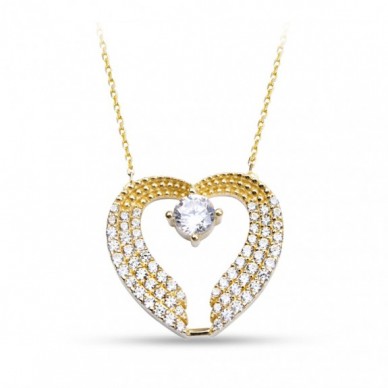 Kalbimin Sahibi 14K Altın Kolye