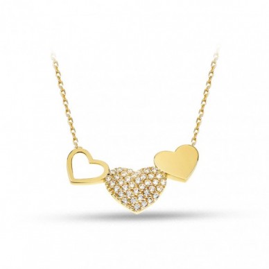 Kalbimdekiler 14K Altın Kolye