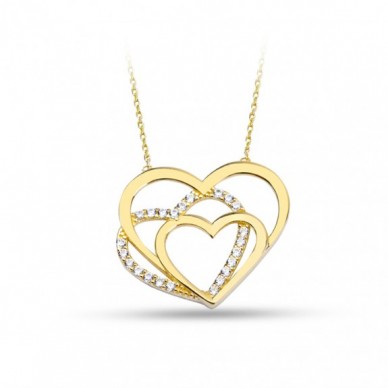 Kalbimdekiler 14K Altın Kolye