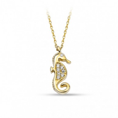 Denizatı 14K Altın Kolye