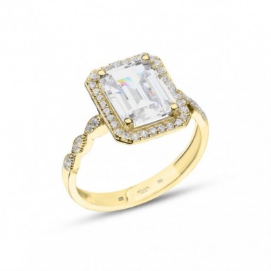 Baget 14K Altın Yüzük Model 10