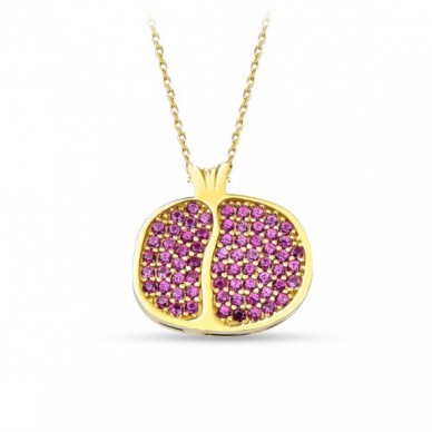 Nar 14K Altın Kolye