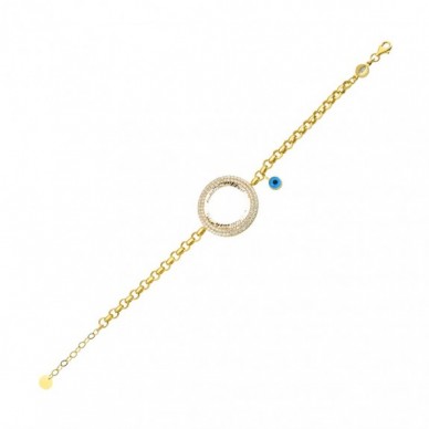 Çeyrek 14K Altın Bileklik Model 2