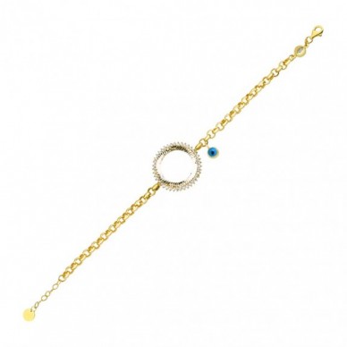 Çeyrek 14K Altın Bileklik Model 6