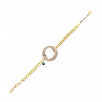 Çeyrek 14K Altın Bileklik Model 12