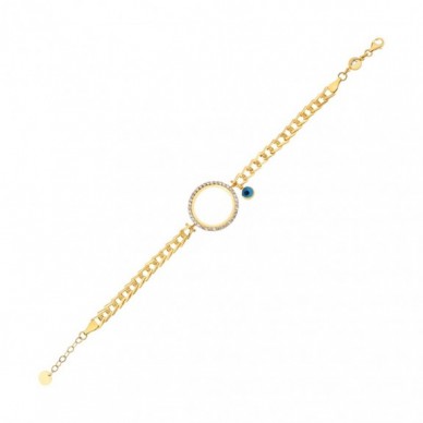 Çeyrek 14K Altın Bileklik Model 20