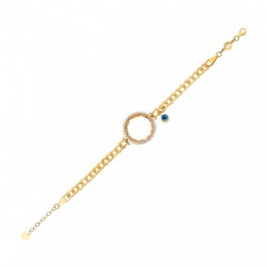 Çeyrek 14K Altın Bileklik Model 35