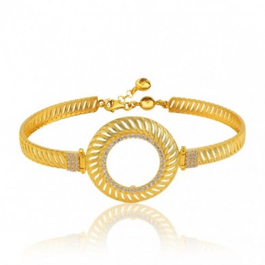 Çeyrek 14K Altın Bileklik Model 40