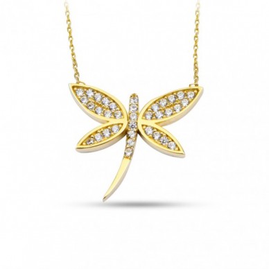 Yusufçuk 14K Altın Kolye