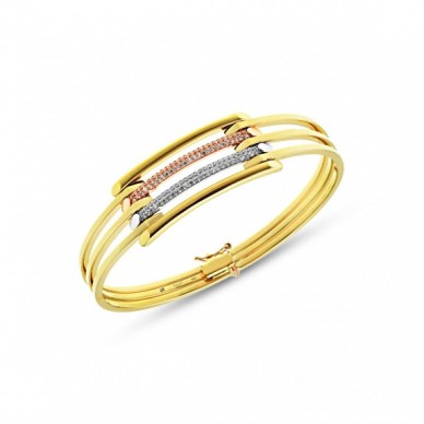 Kaburga 14K Altın Kelepçe Model 34