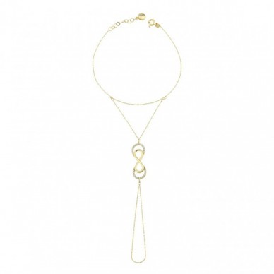 Sonsuzluk Şahmeran 14K Altın Bileklik