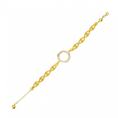 Çeyrek 14K Altın Bileklik Model 47