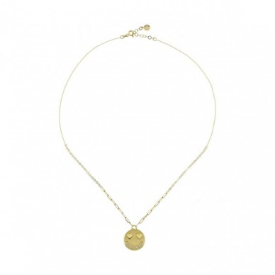 Aşık Emoji 14K Altın Kolye