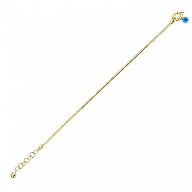 Göz Sallantılı 14K Altın Bileklik