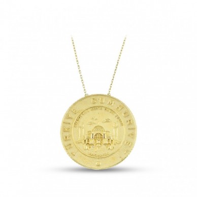 Ayasofya Cami 14K Altın Kolye