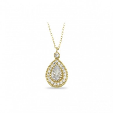 Damla 14K Altın Kolye