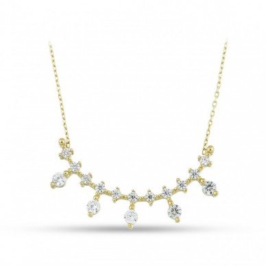 Destello Tasarım 14K Altın Kolye