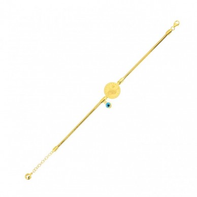 Tuğra 14K Altın Bileklik