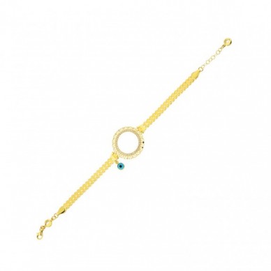 Çeyrek 14K Altın Bileklik Model 60