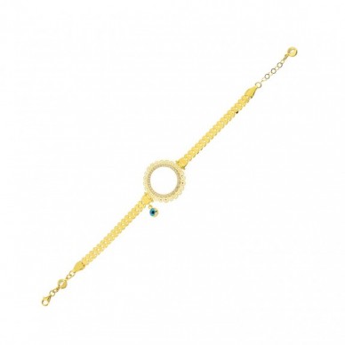 Çeyrek 14K Altın Bileklik Model 61