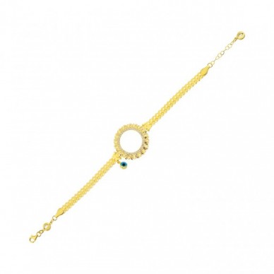 Çeyrek 14K Altın Bileklik Model 63