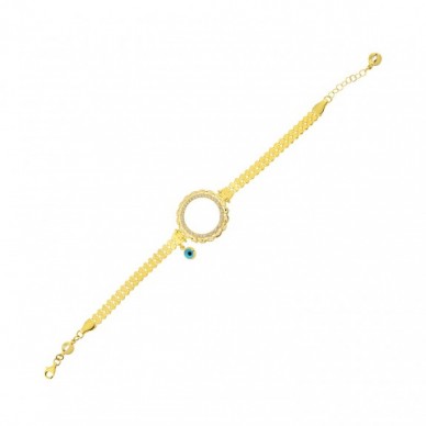 Çeyrek 14K Altın Bileklik Model 66