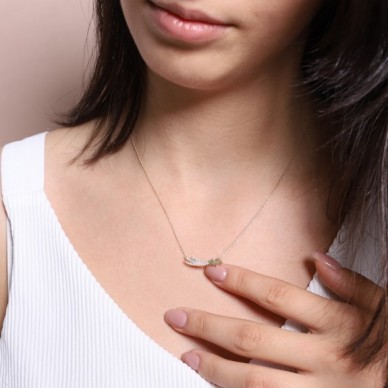 Kuyruklu Yıldız 14K Altın Kolye