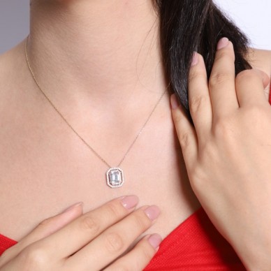 Büyük Baget 14K Altın Kolye