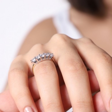 Beştaş 14K Altın Yüzük Model 7