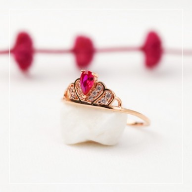 Ece 14K Altın Zarif Yüzük