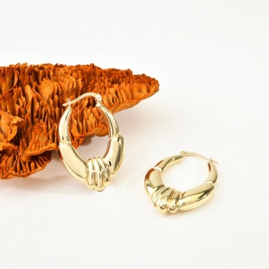 Çağla 14K Altın Küpe