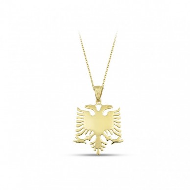 Orta Boy Arnavut Kartalı 14 Ayar Kolye