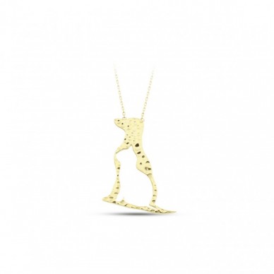 Kedi Köpek 14 Ayar Kolye