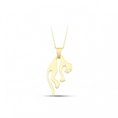 Kaplan 14 Ayar Kolye